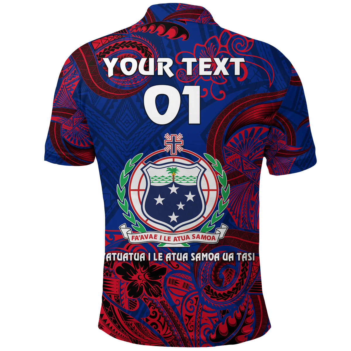 Custom Samoa FAST Party Polo Shirt Unique Style NO.2 LT8 - Polynesian Pride
