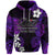 Custom Polynesian Fathers Day Hoodie I Love You In Every Universe Purple LT8 - Polynesian Pride