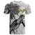 Hawaii Custom T Shirt Turtle Palm Tree White Unisex White - Polynesian Pride