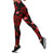 Hawaii Hibiscus Turtle Leggings (Red) A6 - Polynesian Pride