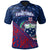 Samoa Polo Shirt Fasitoouta Polynesian Patterns With Bamboo Unisex Blue - Polynesian Pride