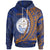 Marshall Islands Hoodie Jabor Wings Style Unisex Blue - Polynesian Pride