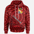 Tonga Hoodie Tatakamotonga Tapa Patterns With Bamboo Unisex Red - Polynesian Pride