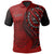 Tahiti Polo Shirt Red Color Polynesian Patterns Best Tahiti Ever Unisex Black - Polynesian Pride