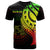 Hawaii T Shirt Reggae Color Polynesian Patterns Best Hawaii Ever Unisex Black - Polynesian Pride