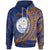 Marshall Islands Hoodie Arno Wings Style Unisex Blue - Polynesian Pride