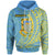 Tuvalu Hoodie Nukulaelae Wings Style Unisex Blue - Polynesian Pride