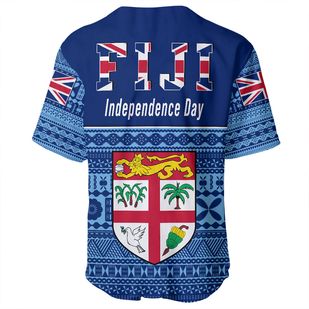 Fiji Independence Day Baseball Jersey LT10 - Polynesian Pride