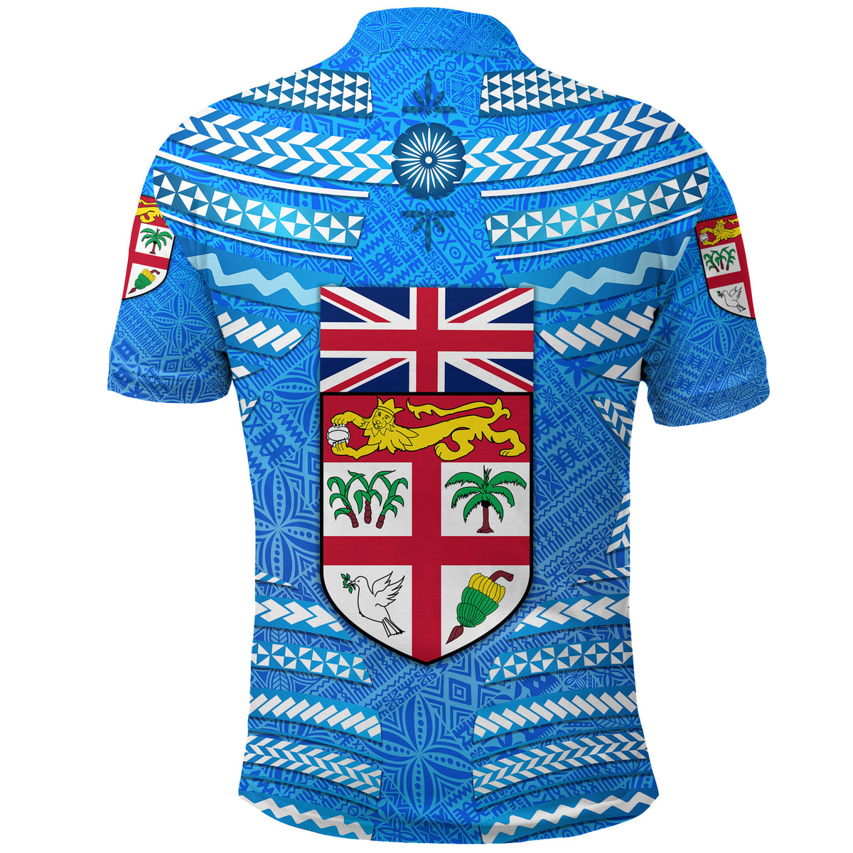 Fiji Day Polo Shirt Creative Style LT8 - Polynesian Pride