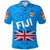 Custom Fiji Day Polo Shirt Flag Vibes LT8 - Polynesian Pride