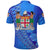 Fiji Drua Polo Shirt Tapa - Polynesian Pride