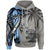 Fiji Hoodie Classical Coconut Tree Unisex Gray - Polynesian Pride