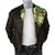 Fiji Men's Bomber Jacket - Polynesian Gold Patterns Collection - Polynesian Pride