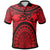 Polo Shirt Polynesian Patterns Maui Tattoo (Red) Unisex Red - Polynesian Pride