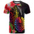 French Polynesia T Shirt Tropical Hippie Style Unisex Black - Polynesian Pride