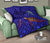 Hawaii Map Kanaka Turtle Premium Quilt - Volcano Style - Galaxy - Polynesian Pride