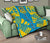 Tuvalu Premium Quilt - Tuvalu Coat Of Arms Polynesian Yellow Tattoo - Polynesian Pride