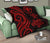 Hawaii Premium Quilt - Red Tentacle Turtle - Polynesian Pride