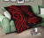 Tahiti Polynesian Premium Quilt - Red Tentacle Turtle - Polynesian Pride