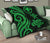 Hawaii Premium Quilt - Green Tentacle Turtle - Polynesian Pride