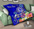 FSM Custom Personalised Premium Quilt - Turtle Plumeria (Blue) - Polynesian Pride