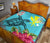 Hawaii Kanaka Turtle Hibiscus Plumeria Tropical Style - Premium Quilt AH - Polynesian Pride