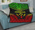 Kosrae Premium Quilt - Kosrae Flag Polynesian Chief Reggae Version - Polynesian Pride