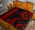 Hawaii Kakau Red Polynesian Premium Quilt - Polynesian Pride