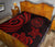 Tahiti Polynesian Premium Quilt - Red Tentacle Turtle - Polynesian Pride