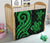 Marshall Islands Premium Quilt - Green Tentacle Turtle Crest - Polynesian Pride