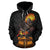 Hawaii Kakau Fighter Kanaka Warrior Hoodie (Zip) - Polynesian Pride