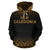 New Caledonia Polynesian All Over Hoodie Fog Reggae Style - Polynesian Pride