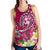 Tonga Women's Racerback Tank - Turtle Plumeria (Pink) - Polynesian Pride