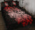 Guam Polynesian Quilt Bed Set - Red Latte Stone Black - Polynesian Pride