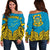 Tuvalu Premium Off Shoulder Sweater A7 Art - Polynesian Pride