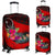 Chuuk Luggage Covers - Polynesian Hook And Hibiscus (Red) - Polynesian Pride