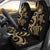 Samoa Polynesian Car Seat Covers - Gold Tentacle Turtle Universal Fit Gold - Polynesian Pride