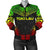 Tokelau Polynesian Chief Women'S Bomber Jacket - Reggae Version Reggae - Polynesian Pride