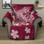 Hawaii Hula Girl Hibiscus Plumeria Sofa Protector - Ruin Style - AH Recliner 28" Burgundy - Polynesian Pride