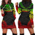 Kanaka Maoli Women's Hoodie Dress - Polynesian Reggae Chief Reggae - Polynesian Pride