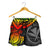 Polynesian Hawaii Shorts (Women) - Reggae Turtle - Polynesian Pride