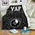 Yap Premium Blanket - Yap Seal With Polynesian Tattoo Style - Polynesian Pride