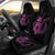 Hawaii Fish Hook Hibiscus Poly Pink Car Seat Covers - Polynesian Pride