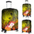 Custom Personalised Yap Luggage Covers - Humpback Whale with Tropical Flowers (Yellow) - Polynesian Pride