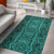 Hawaii Area Rug Polynesian Symmetry AH Rug Turquoise - Polynesian Pride