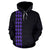 Polynesian Kakau Seal of Hawaii Custom Hoodie Purple - Polynesian Pride