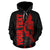 Kosrae Custom Hoodie Micronesia Kosraean Warrior Red - Polynesian Pride