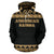 American Samoa All Over Hoodie Polynesian Gold Version - Polynesian Pride