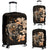 Hibiscus Plumeria Mix Polynesian Orange Turtle Luggage Covers Orange - Polynesian Pride