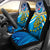 Tuvalu Rugby Car Seat Covers Polynesian Flag - Polynesian Pride